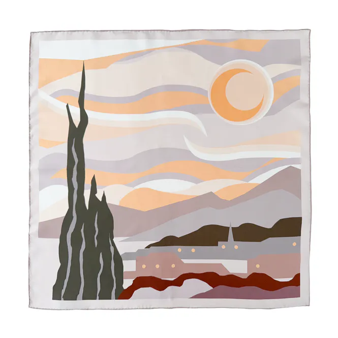 Hovedbilde VINDDRØM Silkeskjerf